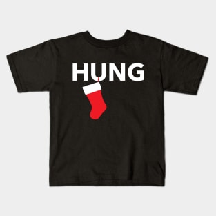 christmas hung Kids T-Shirt